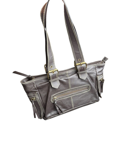 Vintage Leder Handtasche