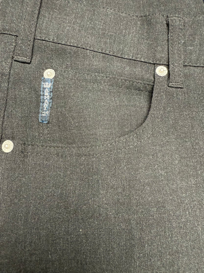 Vintage Armani breite Hose aus Stoff