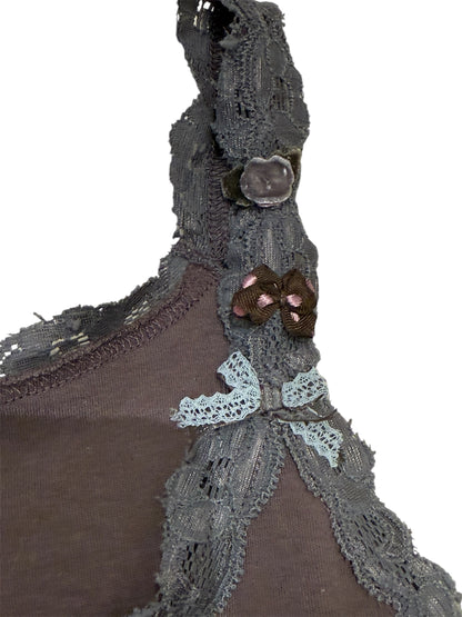 Vintage Spitzentop/ Unterhemd