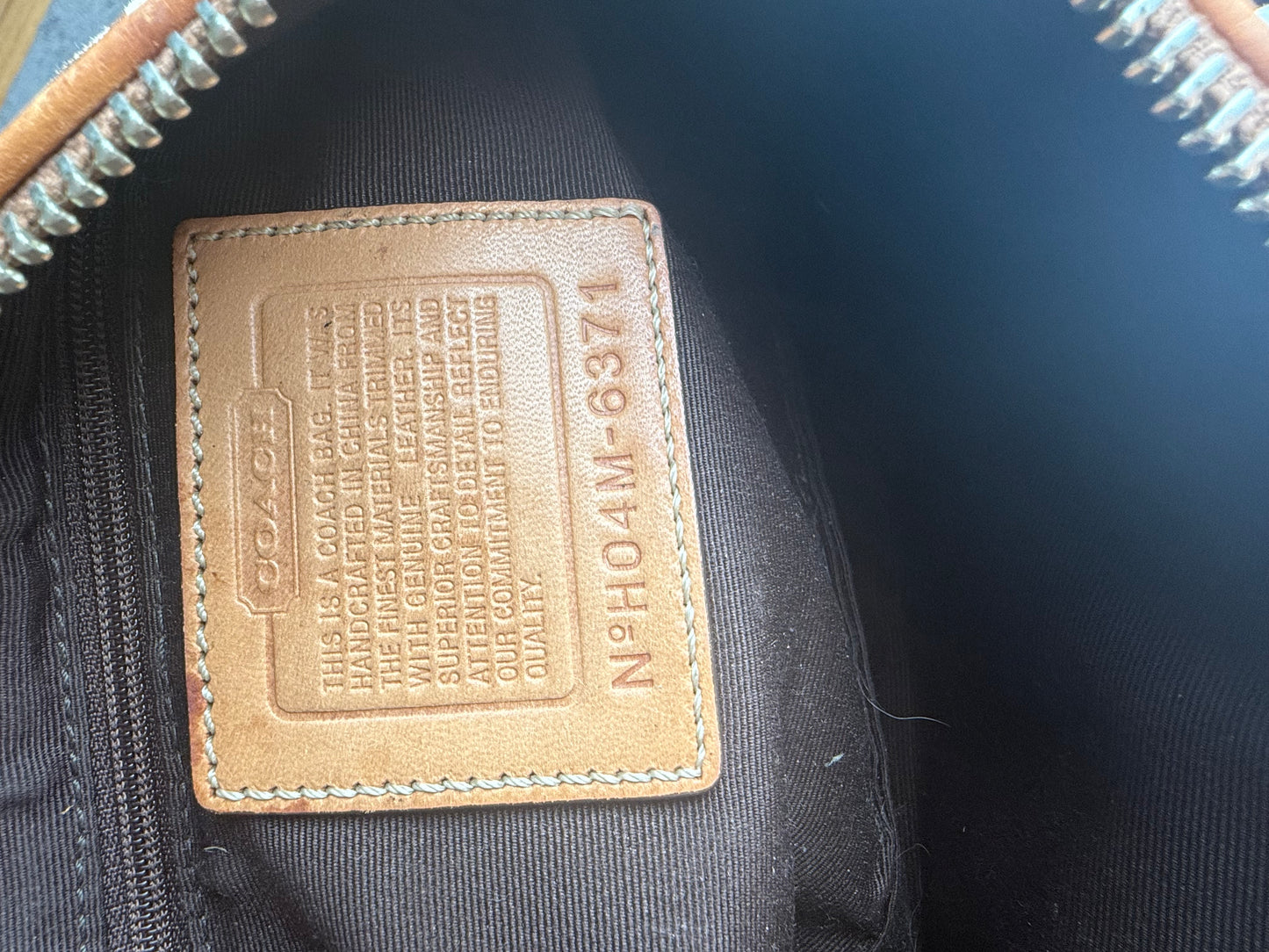 Seltene Vintage Coach Handtasche