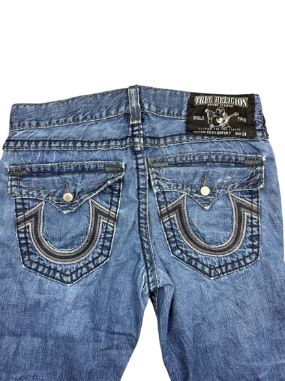 Seltene Vintage True Religion Breite Jeans