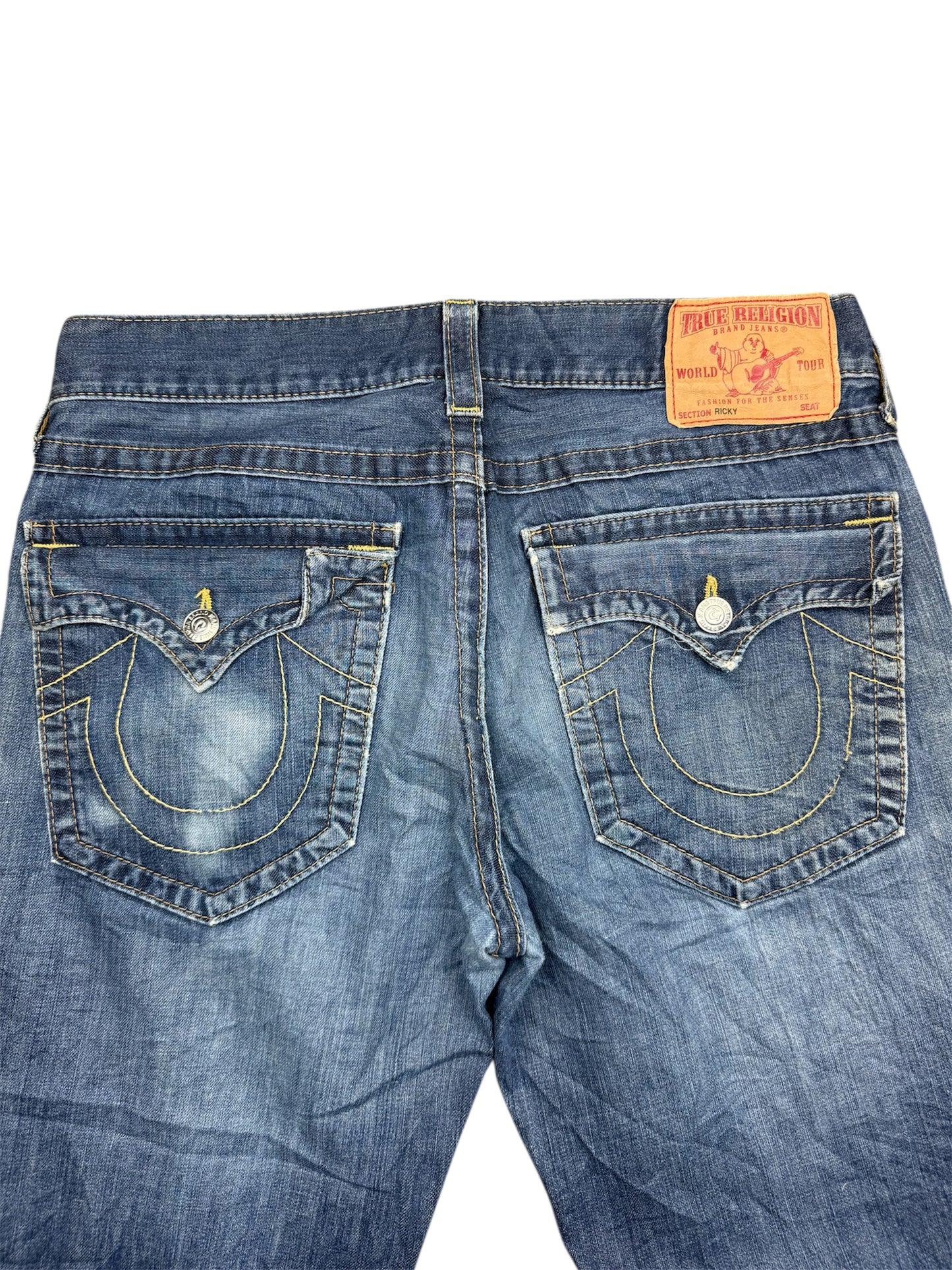 Seltene Vintage True Religion Breite Jeans