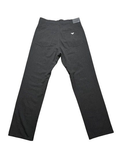 Vintage Armani breite Hose aus Stoff