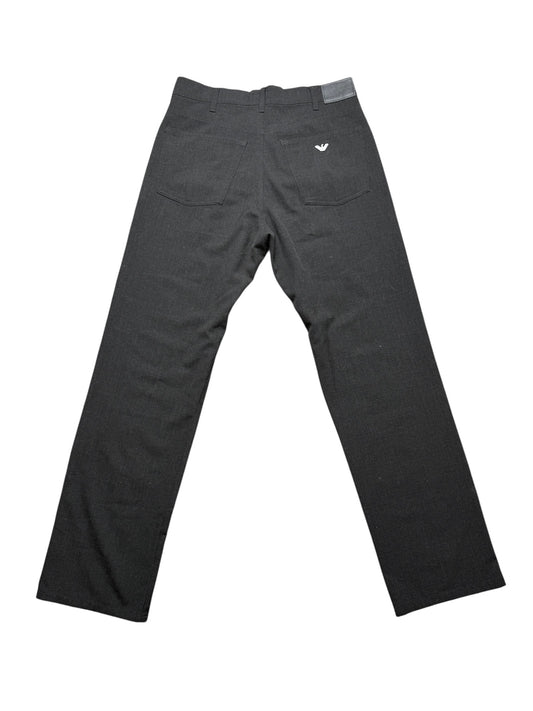 Vintage Armani breite Hose aus Stoff