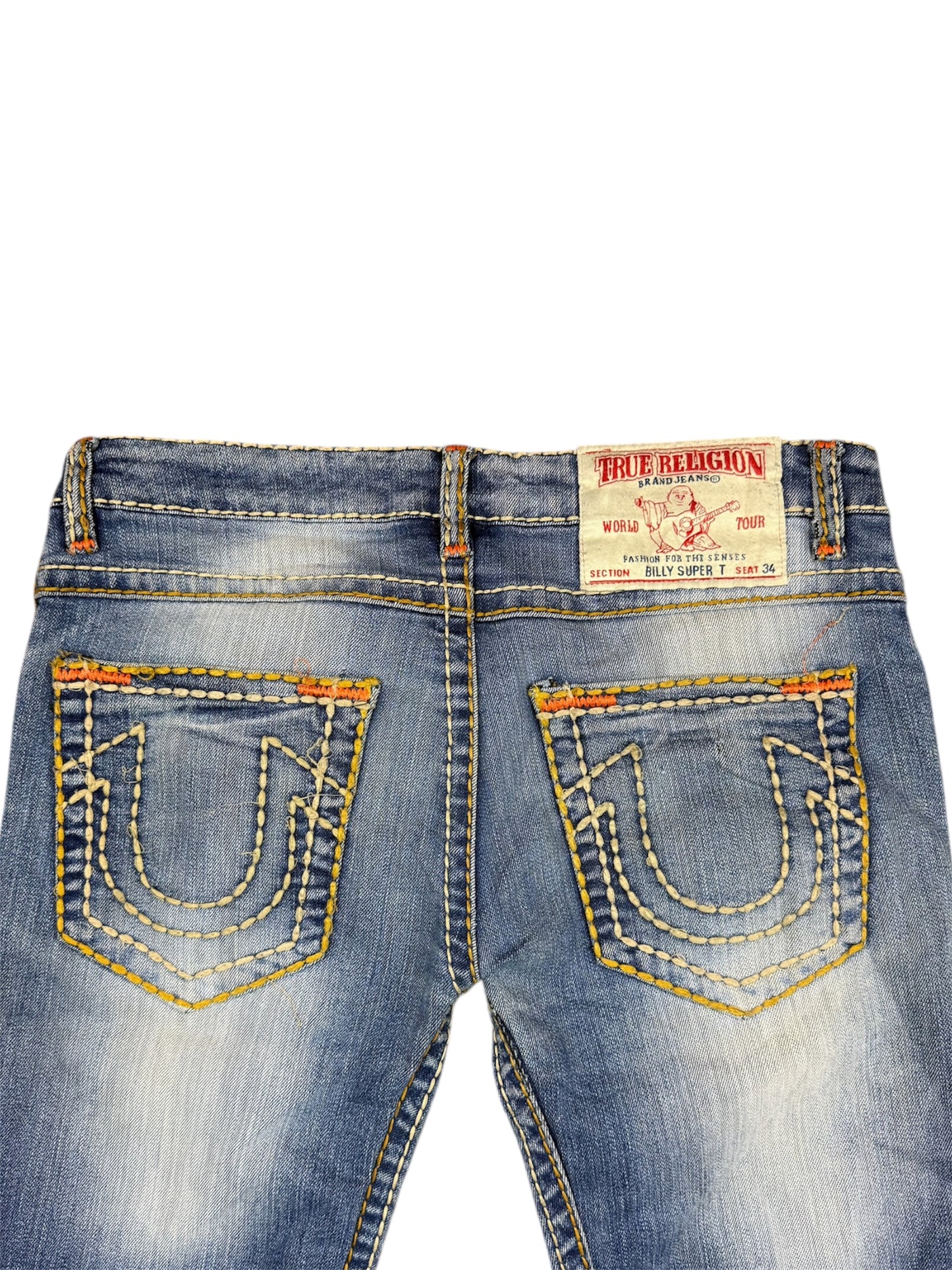Seltene Vintage True Religion Breite Jeans