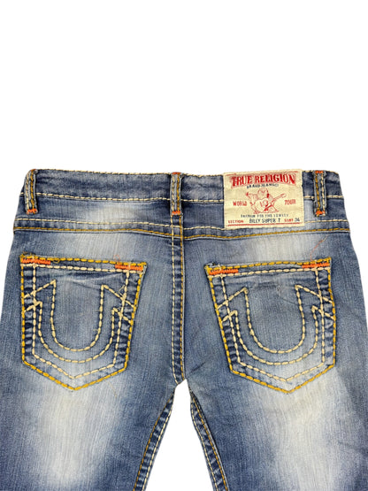 Seltene Vintage True Religion Breite Jeans