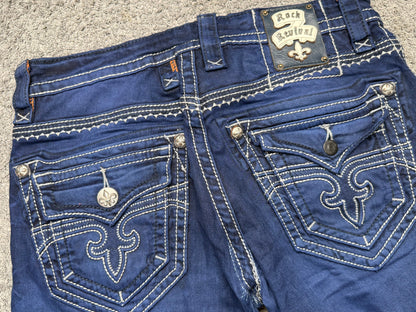 Seltene Rock Revial Low waist Schlaghose