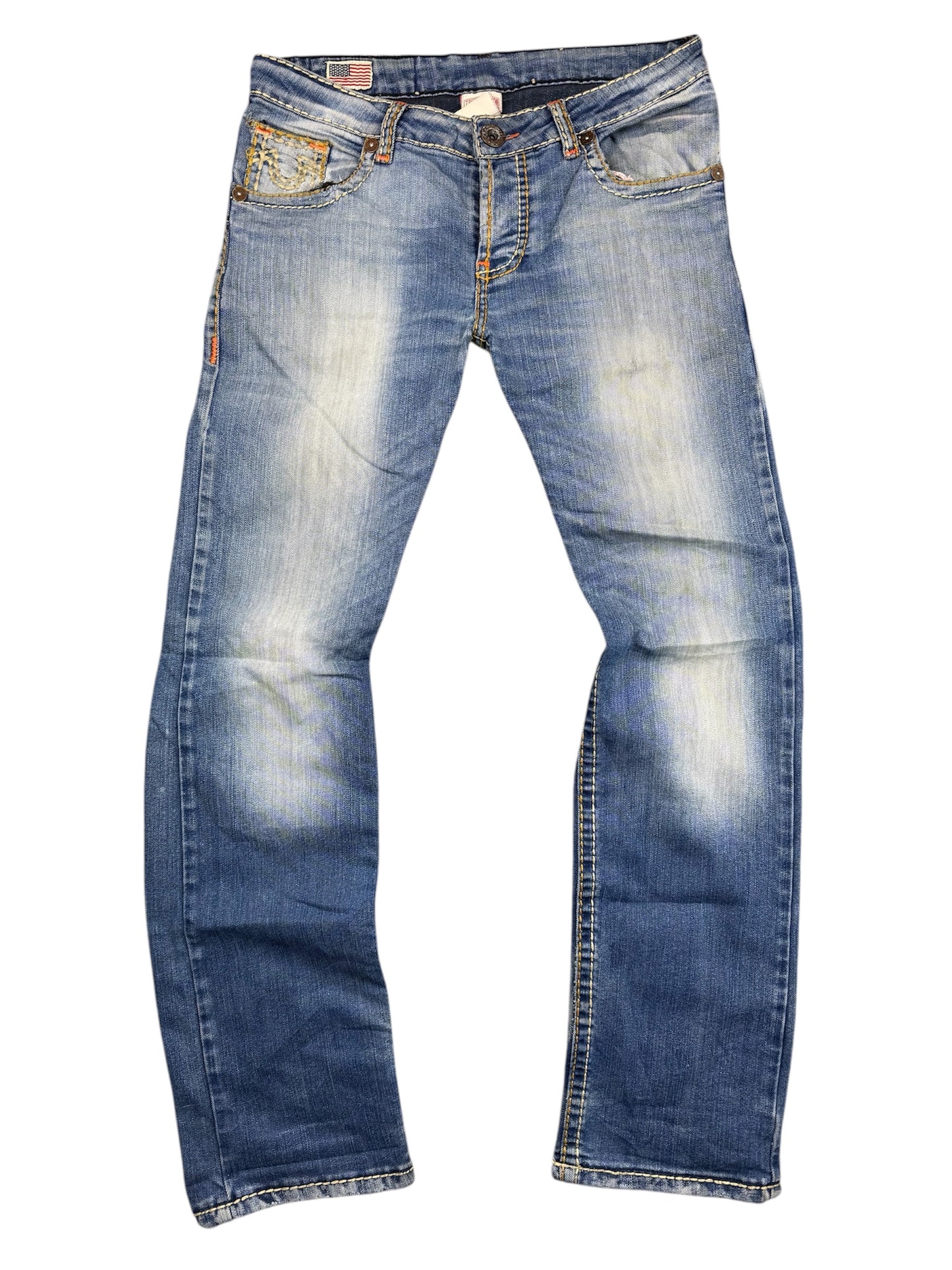 Seltene Vintage True Religion Breite Jeans