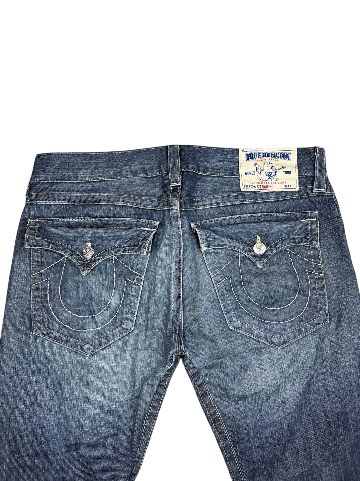 Seltene Vintage True Religion Breite Jeans