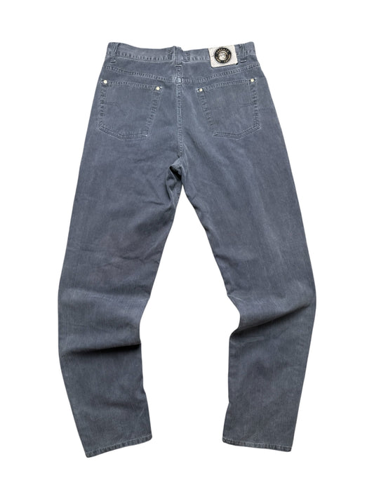 Vintage Versace Breite Jeans