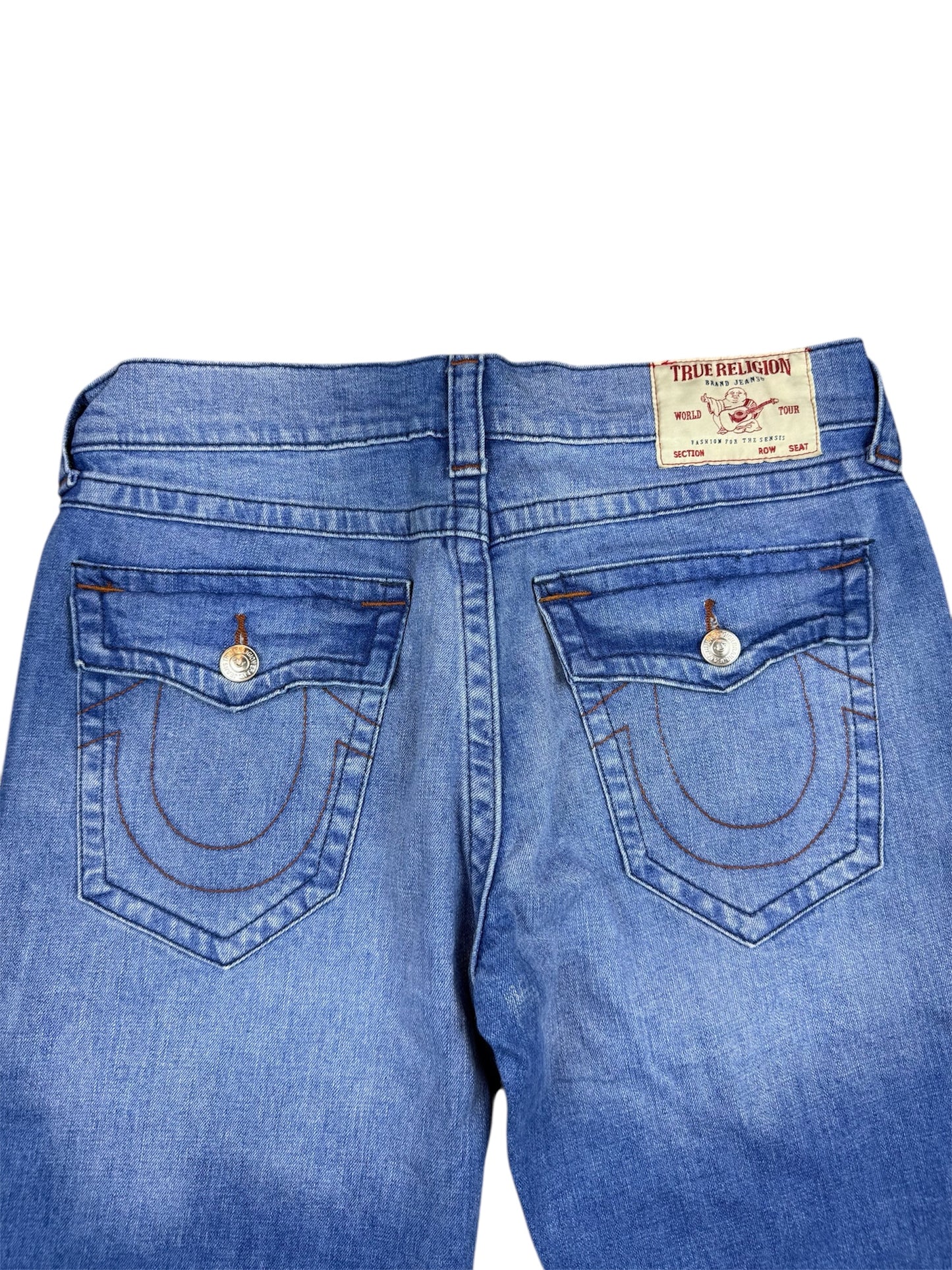 Seltene Vintage True Religion Breite Jeans