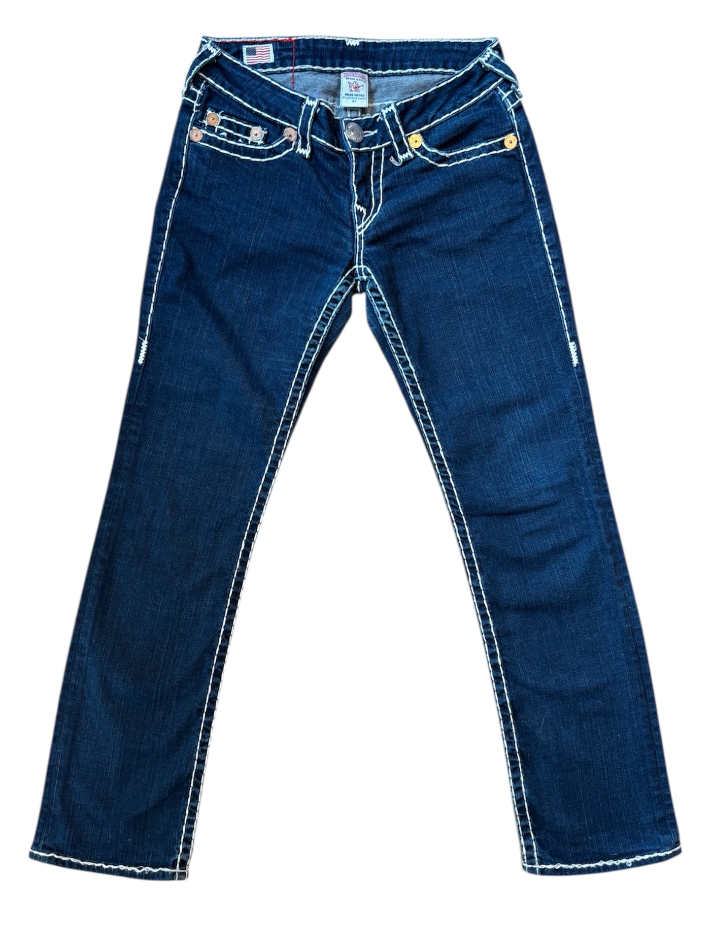 Vintage True Religion Low waist Straight Jeans (Lady)