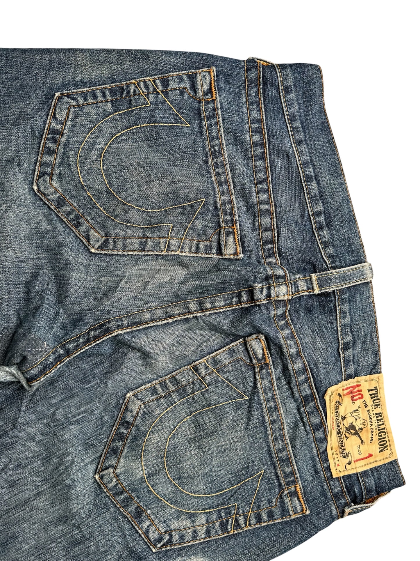 Seltene Breite True Religion Jeans
