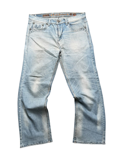 Seltene Vintage Baggy Rock Revial Jeans