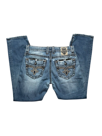 Seltene Vintage Breite Rock Revial Jeans