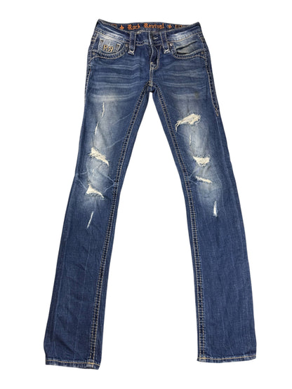 Seltene Vintage Rock Revial Low waist Schlaghose