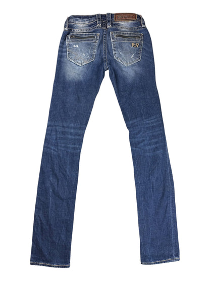 Seltene Vintage Rock Revial Low waist Schlaghose