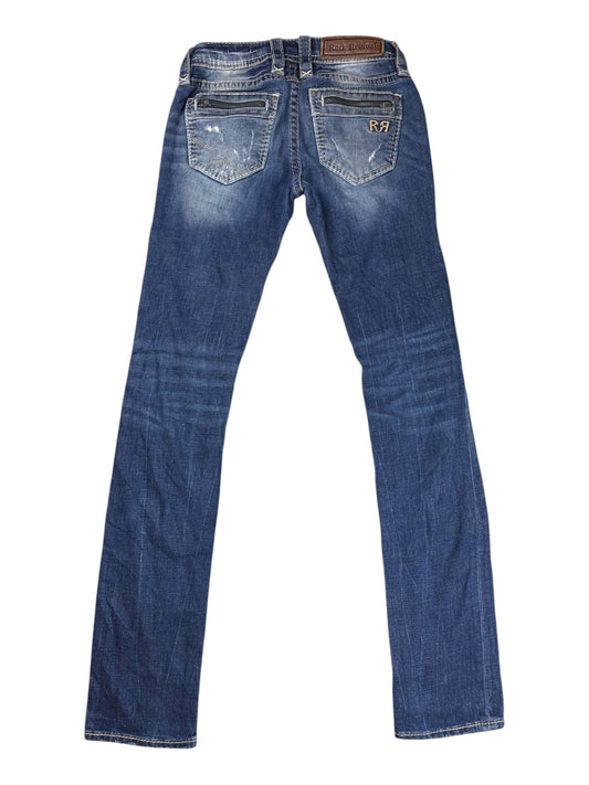 Seltene Vintage Rock Revial Low waist Schlaghose