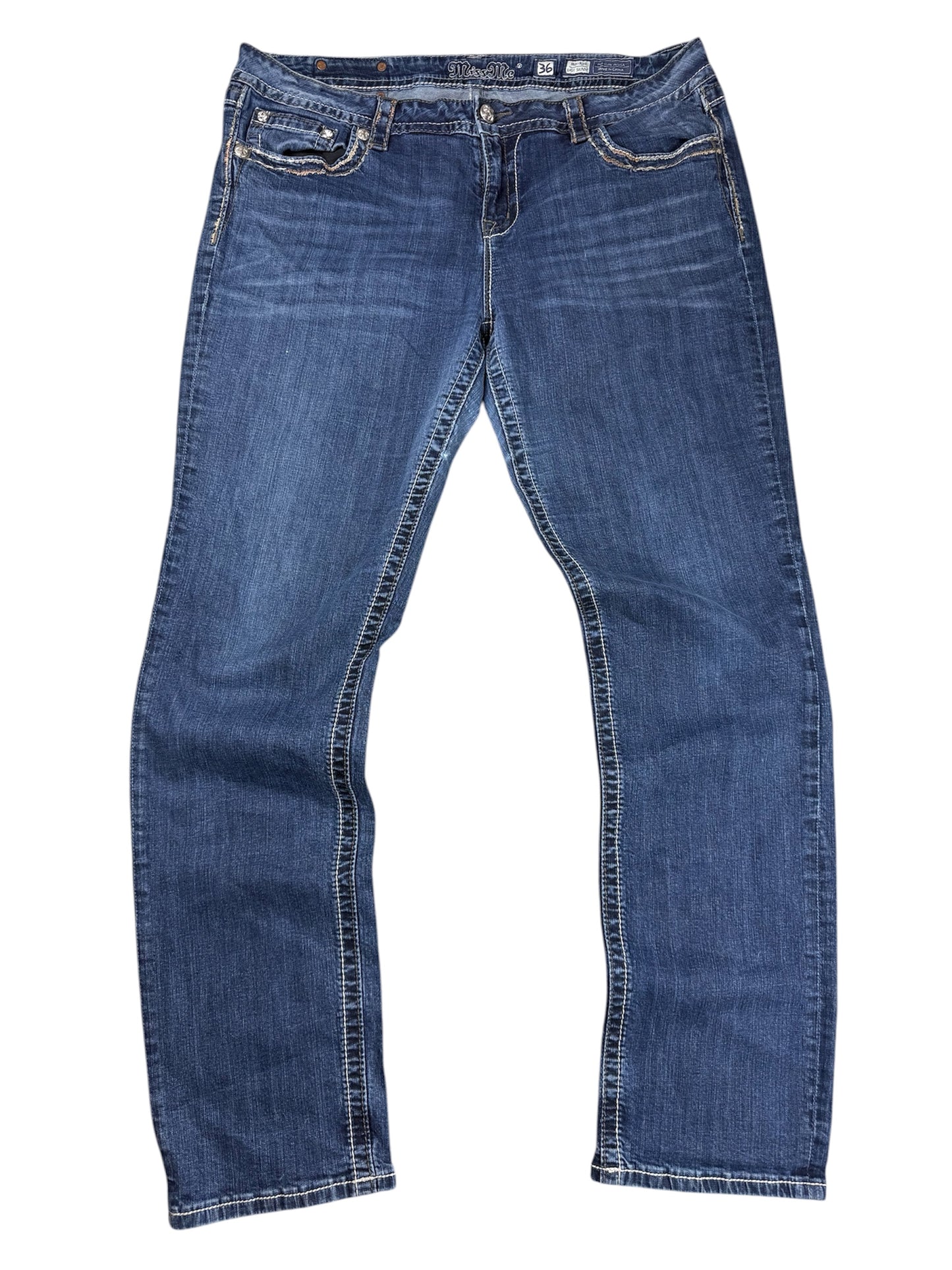 Seltene Vintage Miss Me Straight Jeans