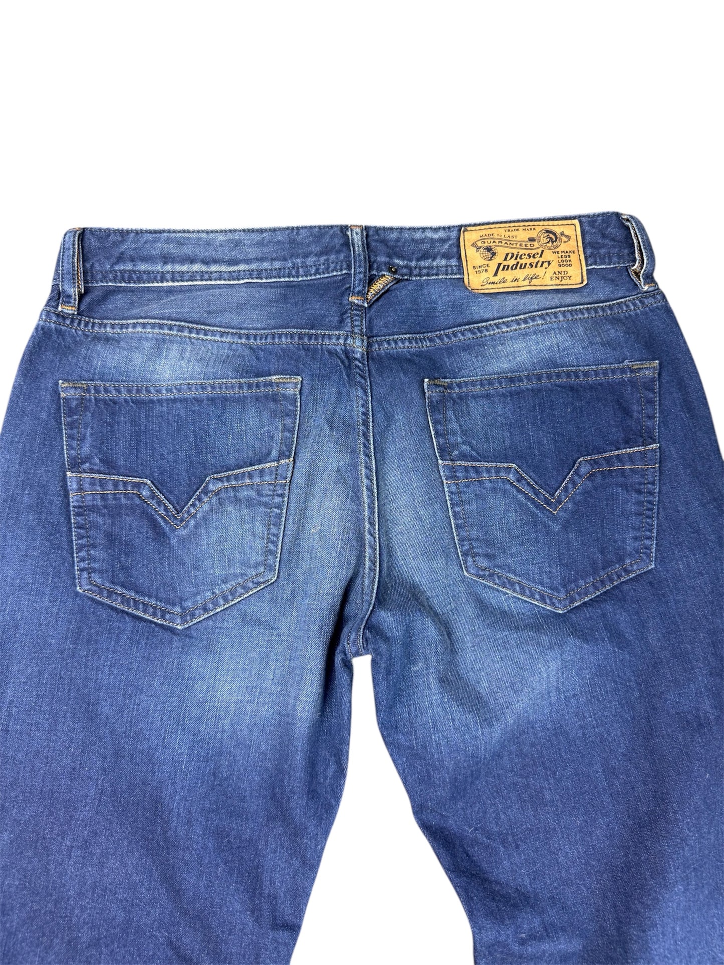 Seltene Vintage Breite Diesel Jeans