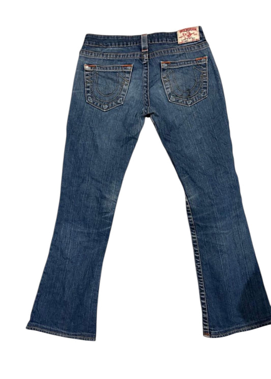 Seltene Vintage Low waist True Religion Schlaghose